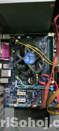 Mother board, processor, ssd, ram